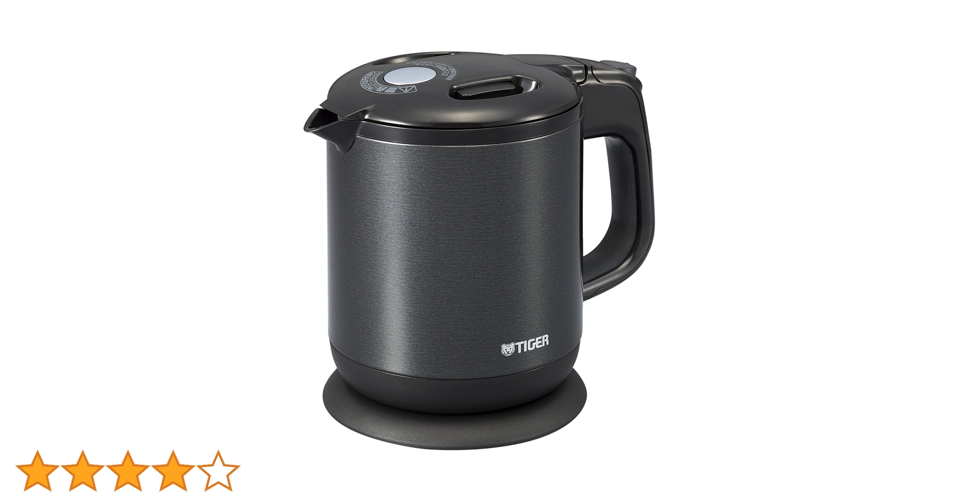 (未使用･未開封品)　タイガー 電気ケトル 600ml パールブラック 蒸気レス わく子 PCH-G060-KP vf3p617 Amazon | タイガー魔法瓶 電気ケトル 6 Safe+ 安心・安全機能